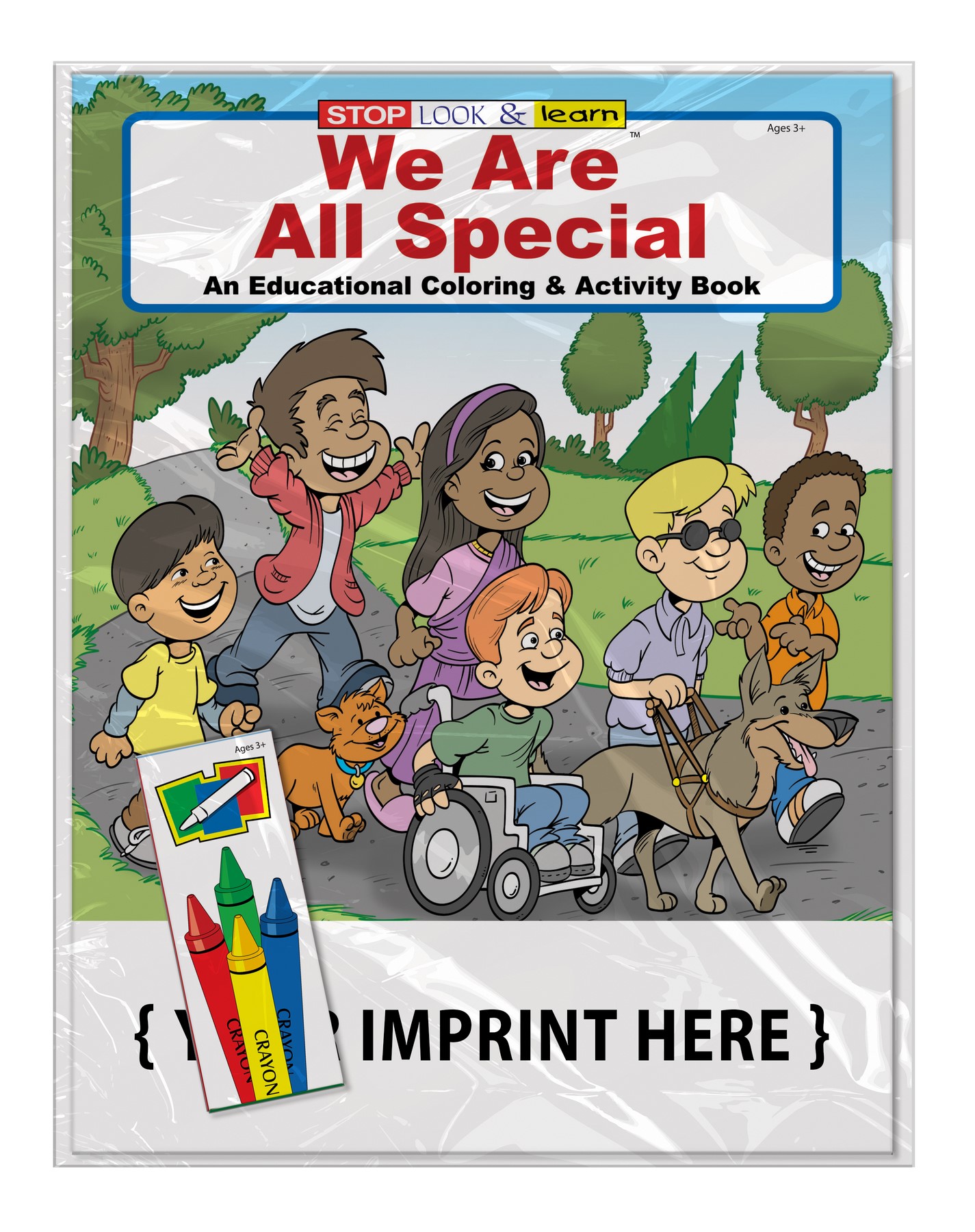 Picture of We Are All Special Coloring Book Fun Pack