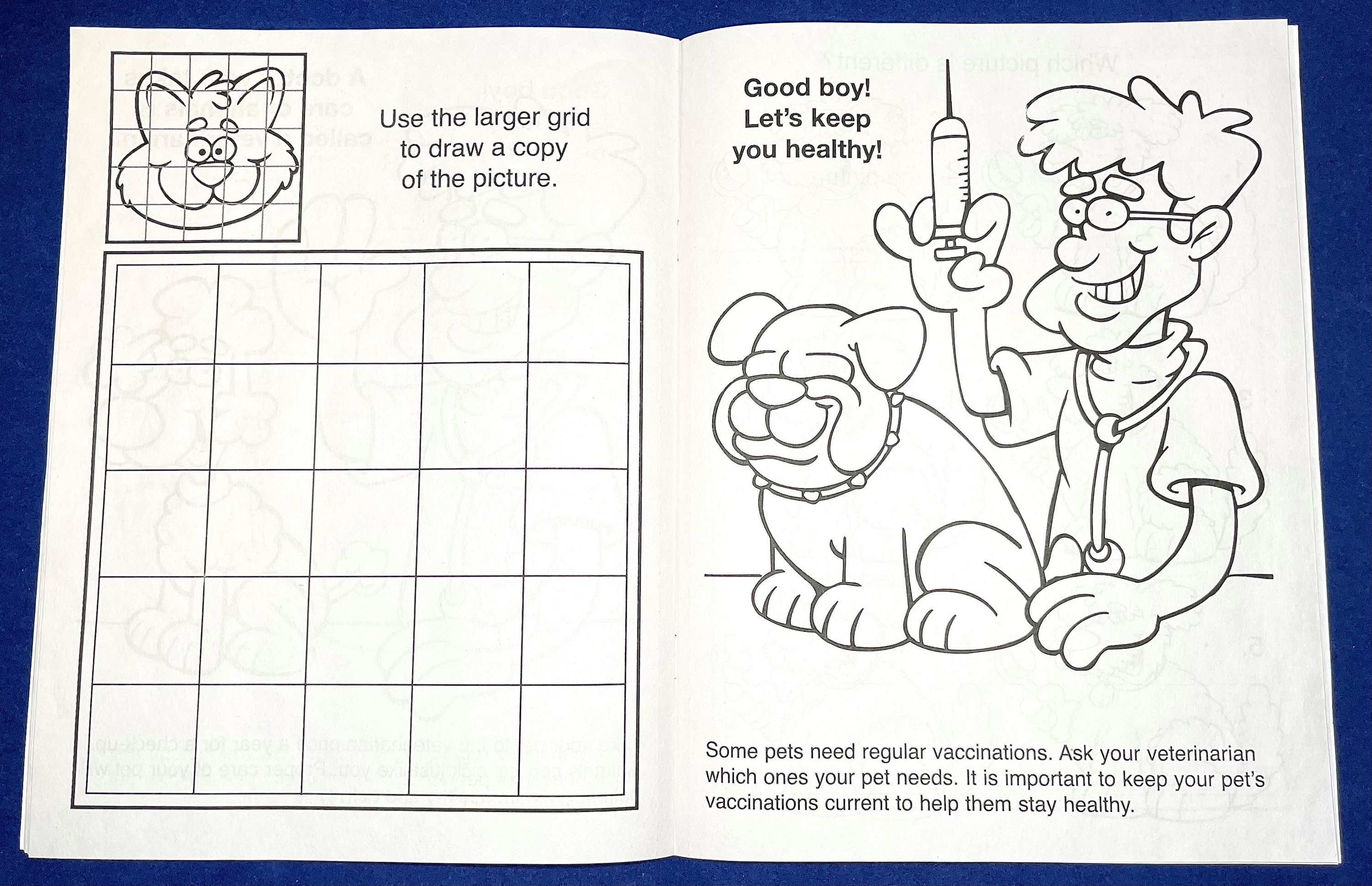 Picture of Healthy Pets Are Happy Pets Coloring Book