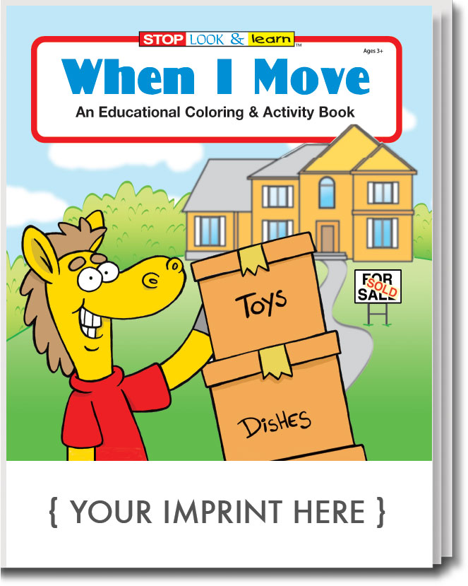 Picture of When I Move Coloring Book