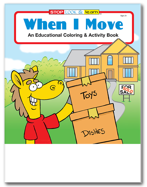 Picture of When I Move Coloring Book