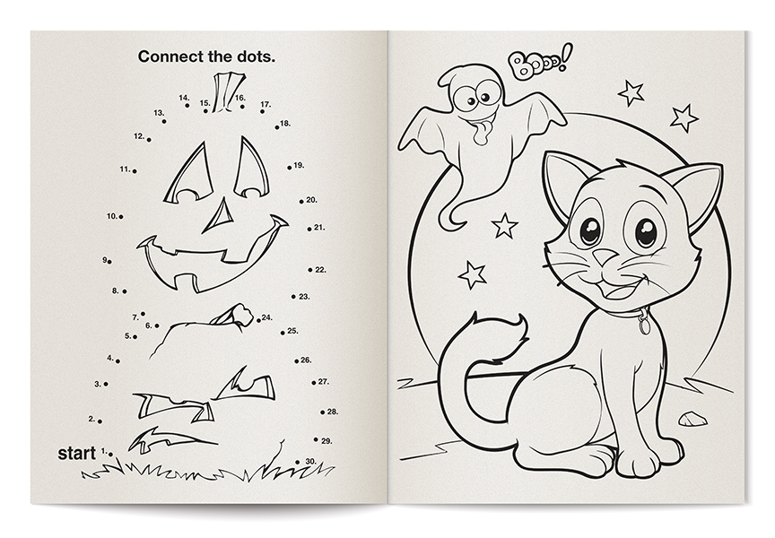 Picture of Frightening Fun Coloring Book