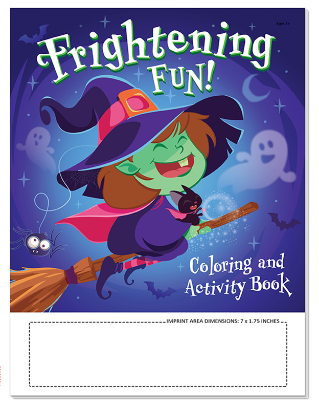 Picture of Frightening Fun Coloring Book
