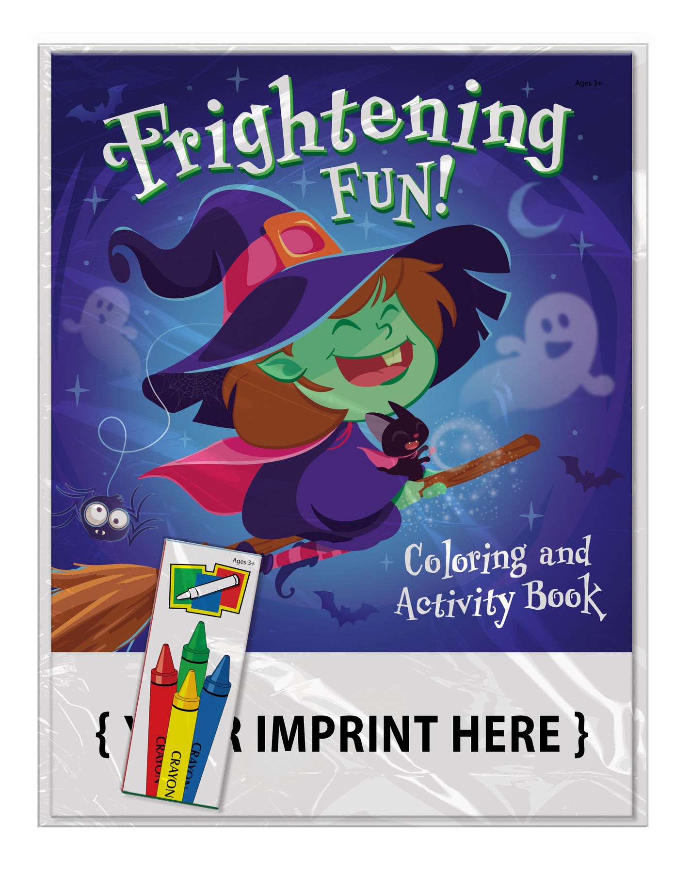 Picture of Frightening Fun Coloring Book Fun Pack