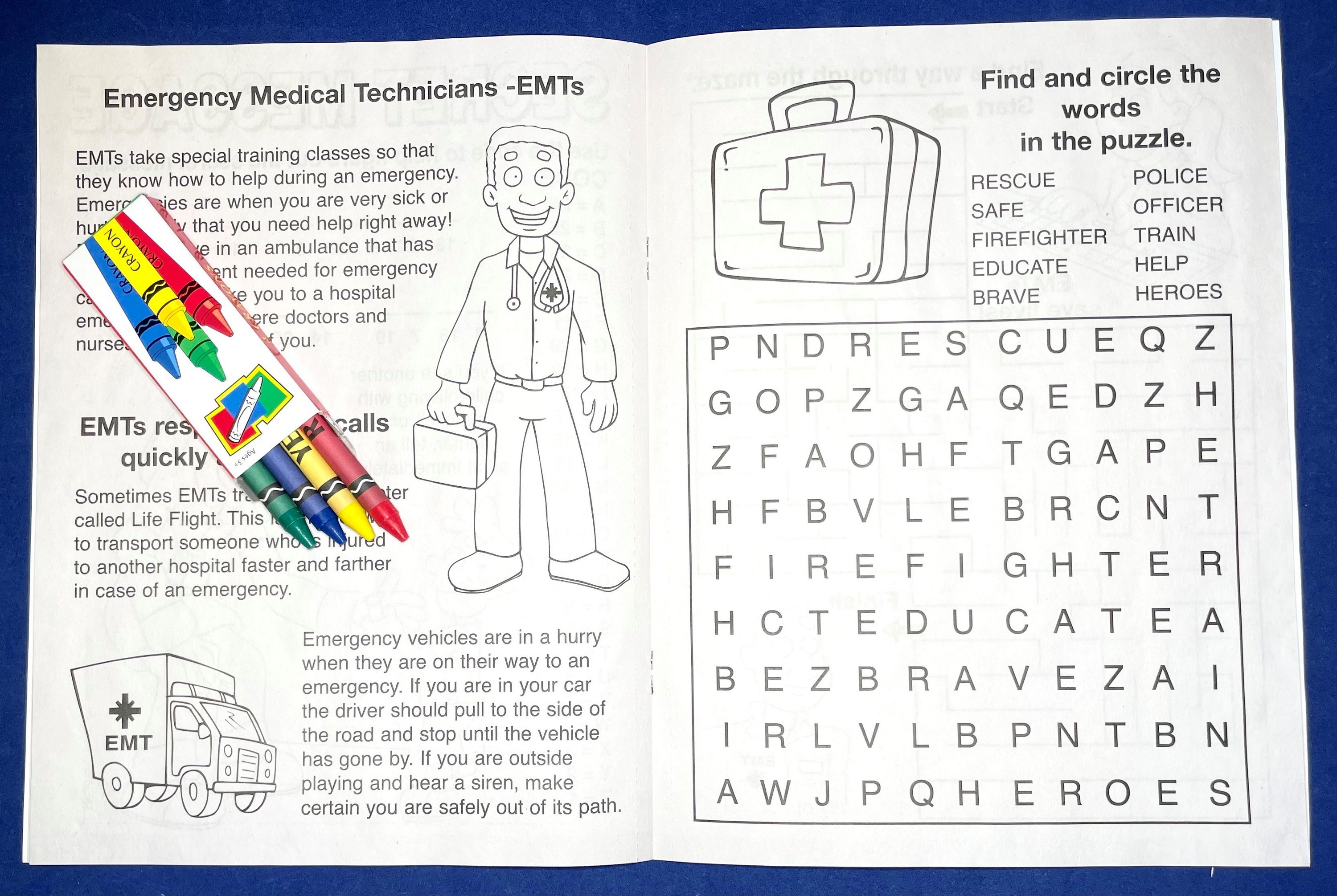 Picture of My Heroes Coloring Book Fun Pack Set