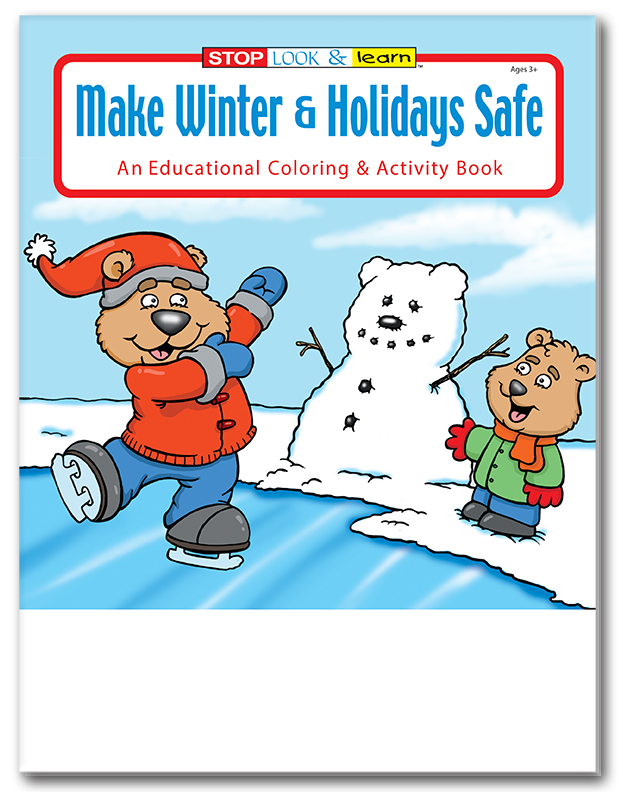 Picture of Make Winter & Holidays Safe Coloring Book
