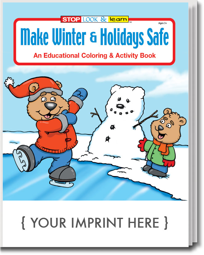 Picture of Make Winter & Holidays Safe Coloring Book