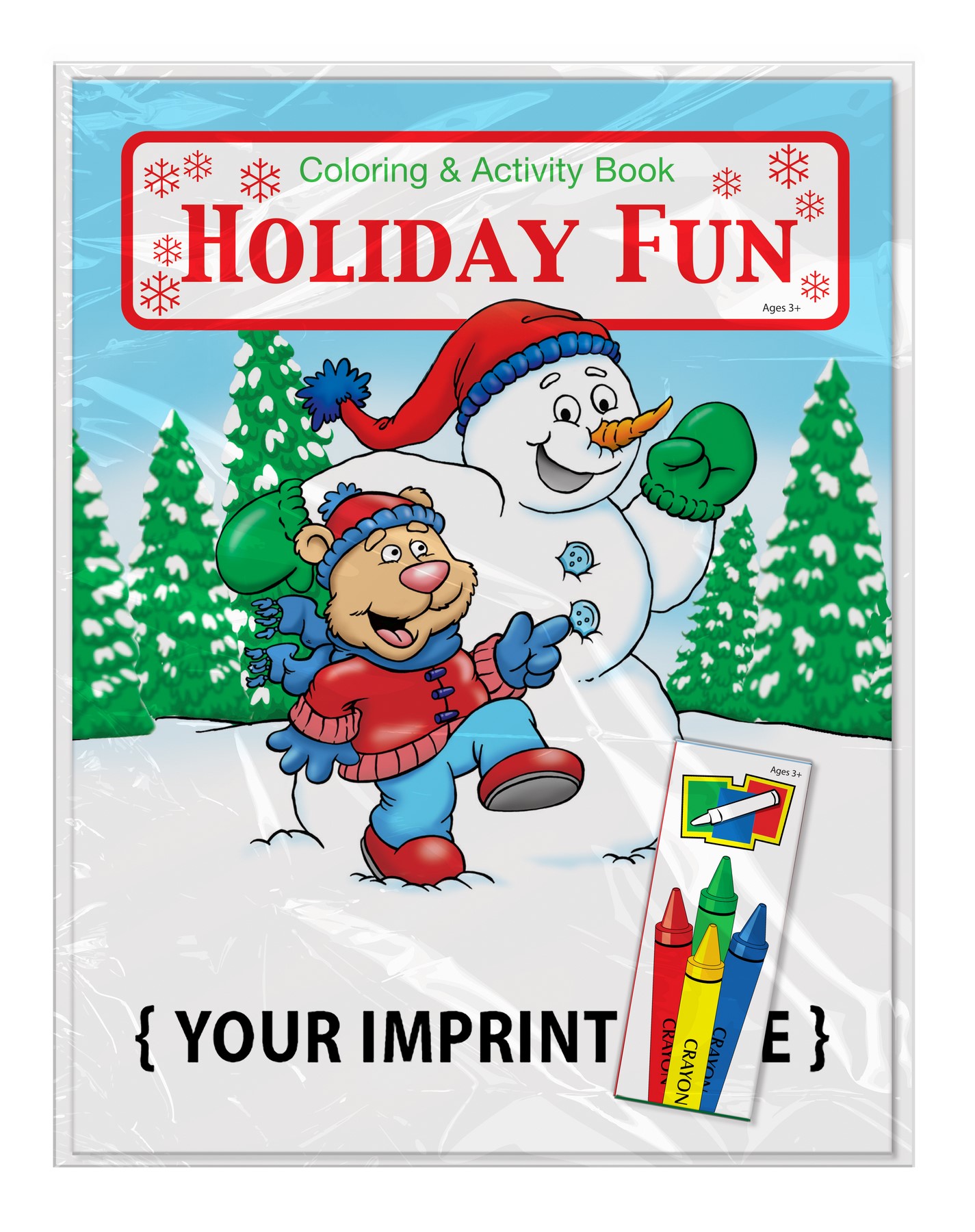 Picture of Holiday Fun Coloring Book Fun Pack