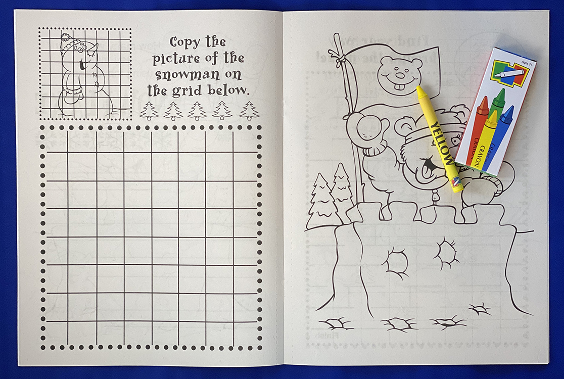 Picture of Holiday Fun Coloring Book Fun Pack
