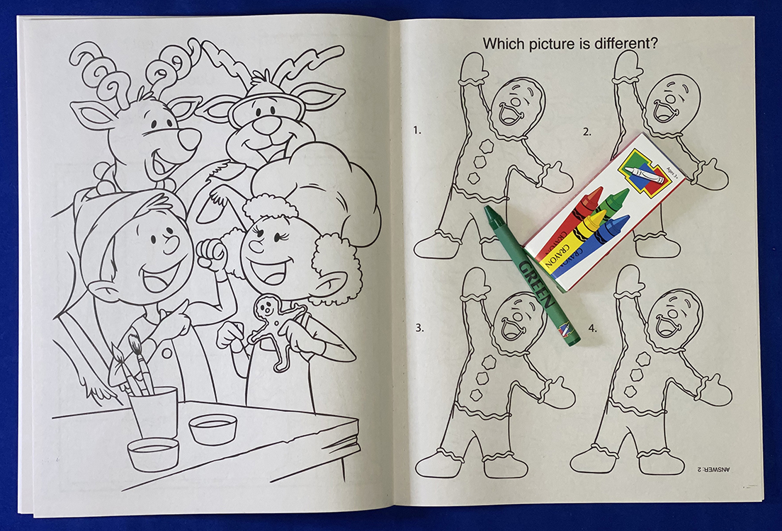 Picture of Christmas Coloring Book Fun Pack