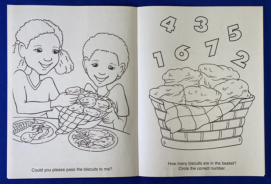 Picture of Let's Go Eat Out Coloring & Activity Book