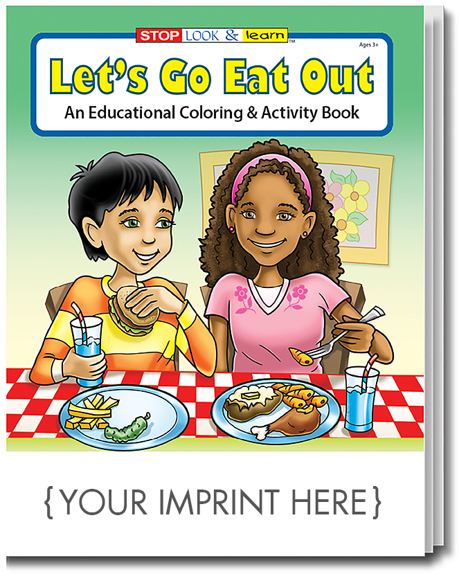 Picture of Let's Go Eat Out Coloring & Activity Book