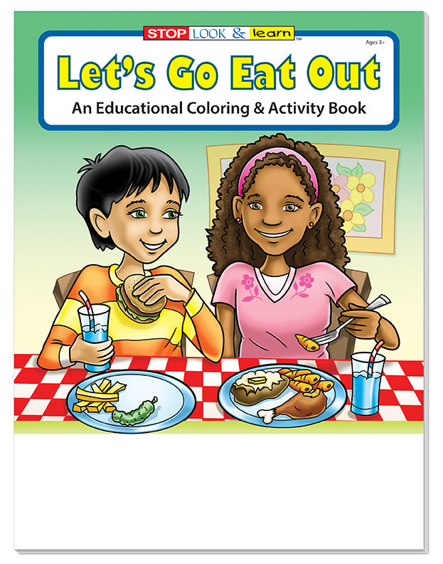 Picture of Let's Go Eat Out Coloring & Activity Book