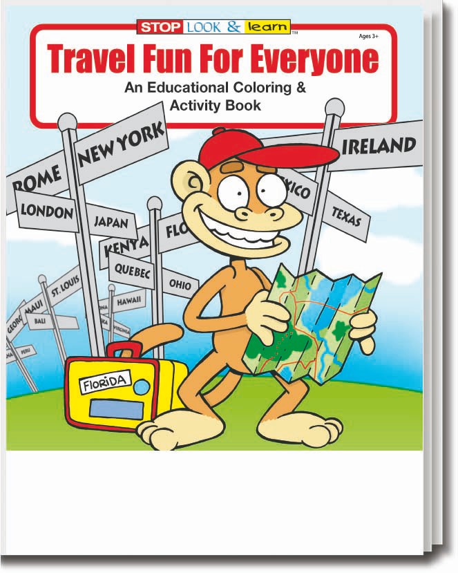 Picture of Travel Fun for Everyone Coloring & Activity Book