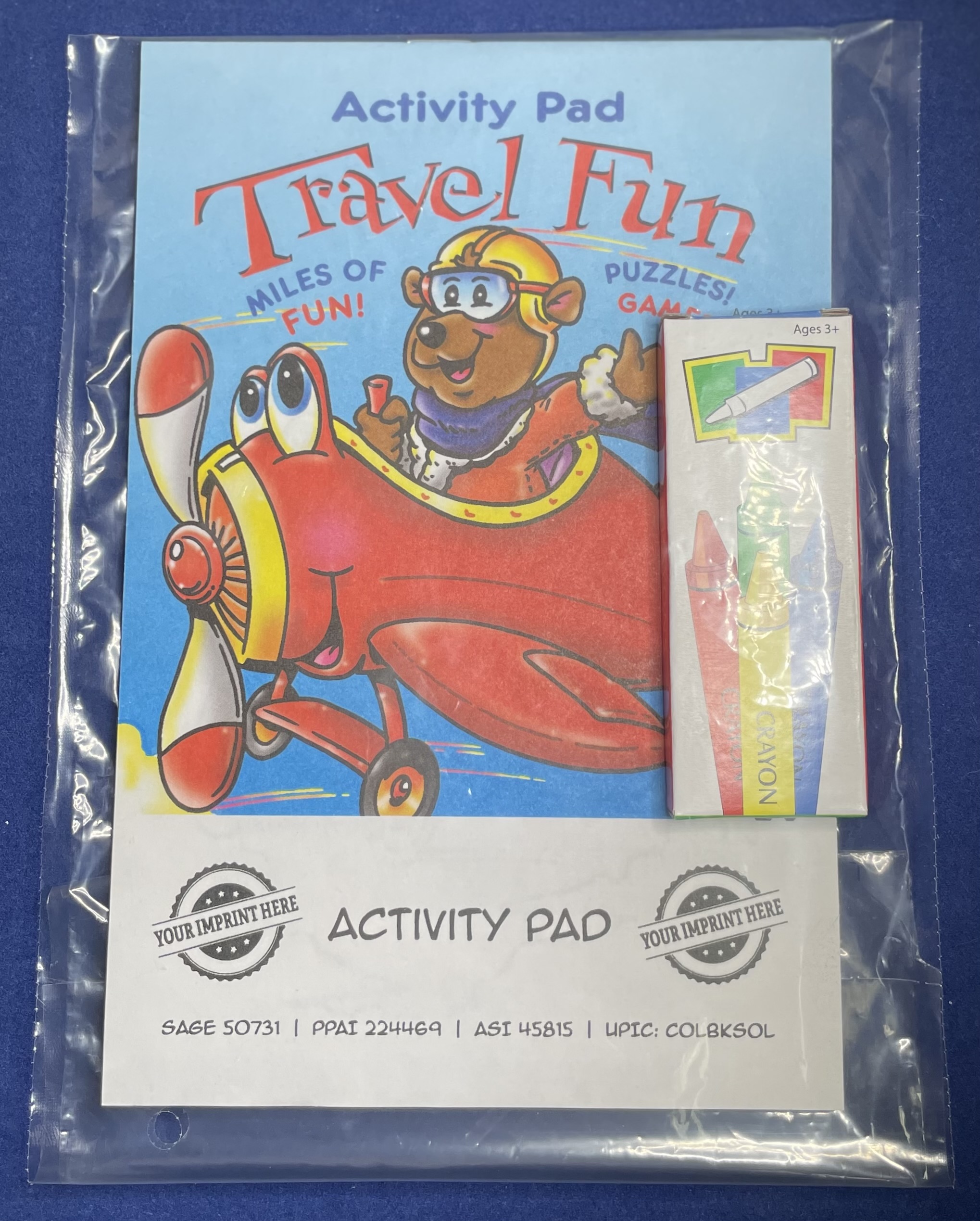 Picture of Travel Fun Activity Pad Fun Pack