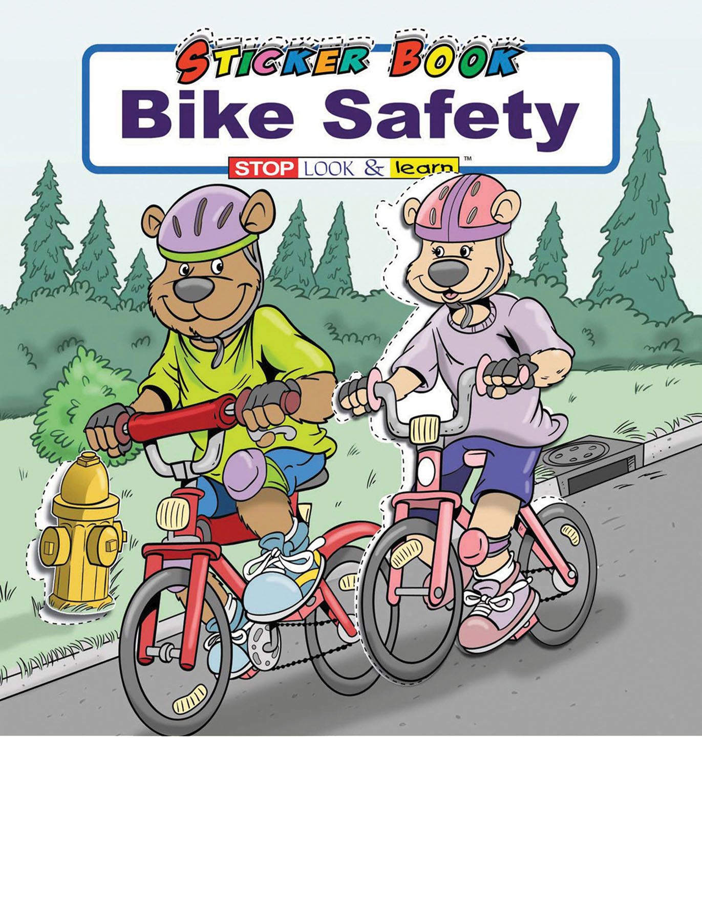 Picture of Bike Safety Sticker Book