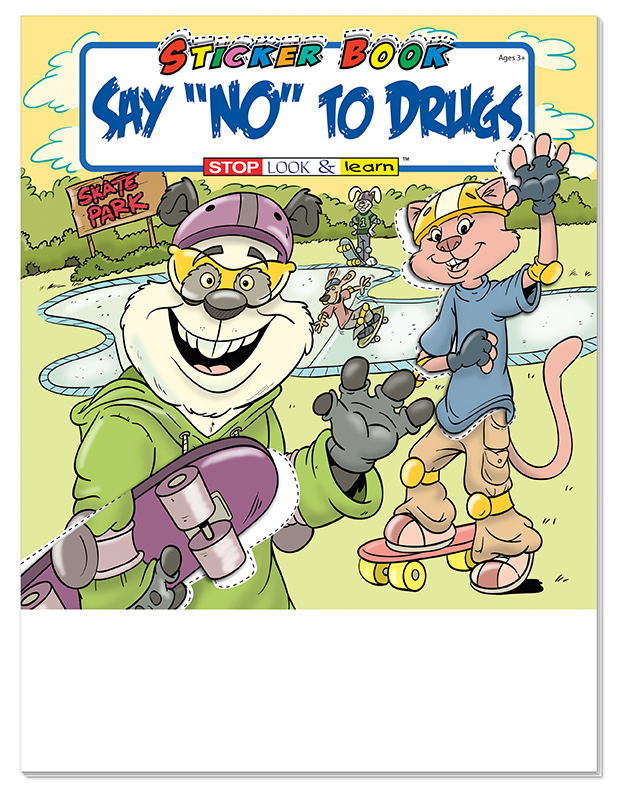 Picture of Say "No" To Drugs Sticker Book Fun Pack