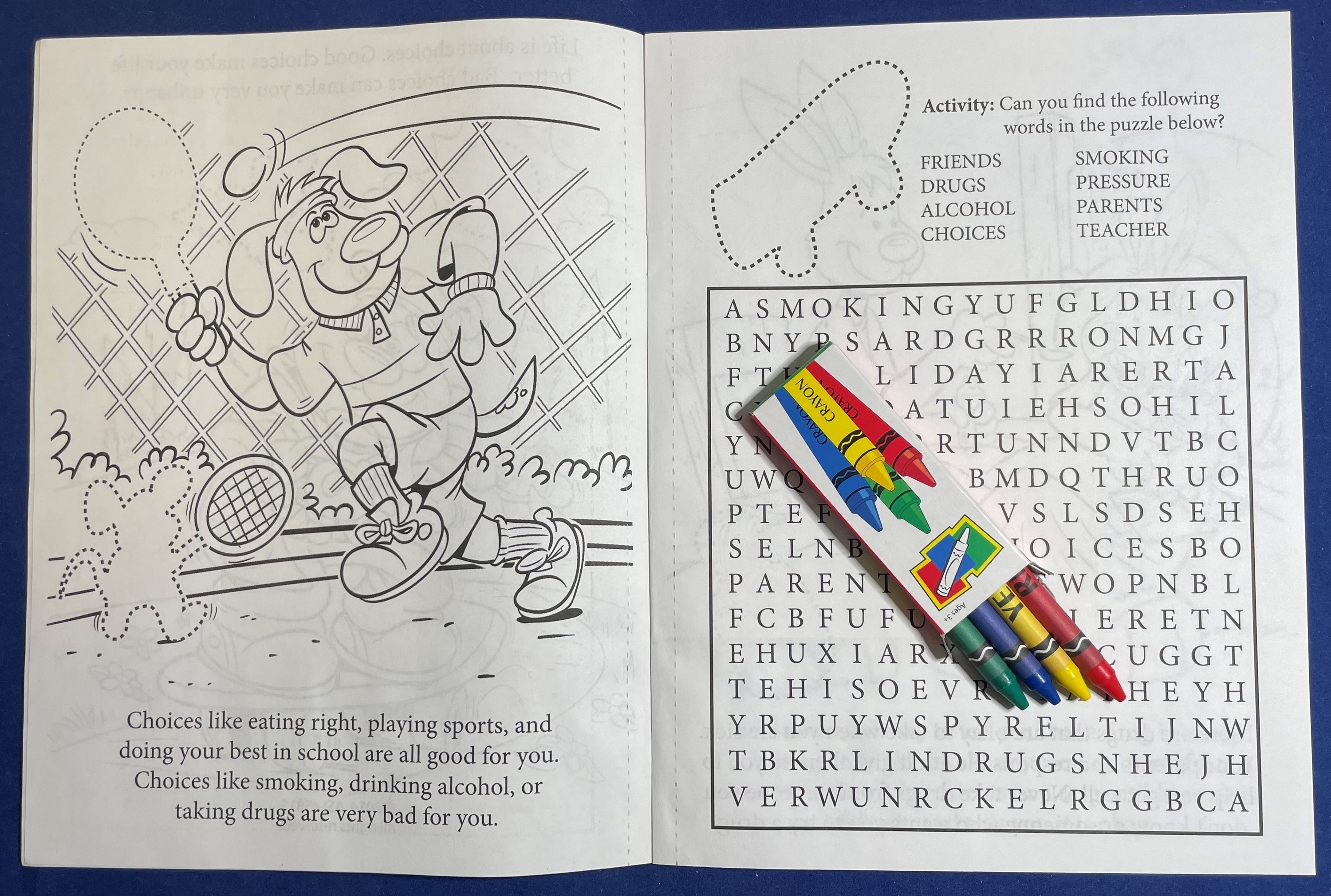 Picture of Say "No" To Drugs Sticker Book Fun Pack