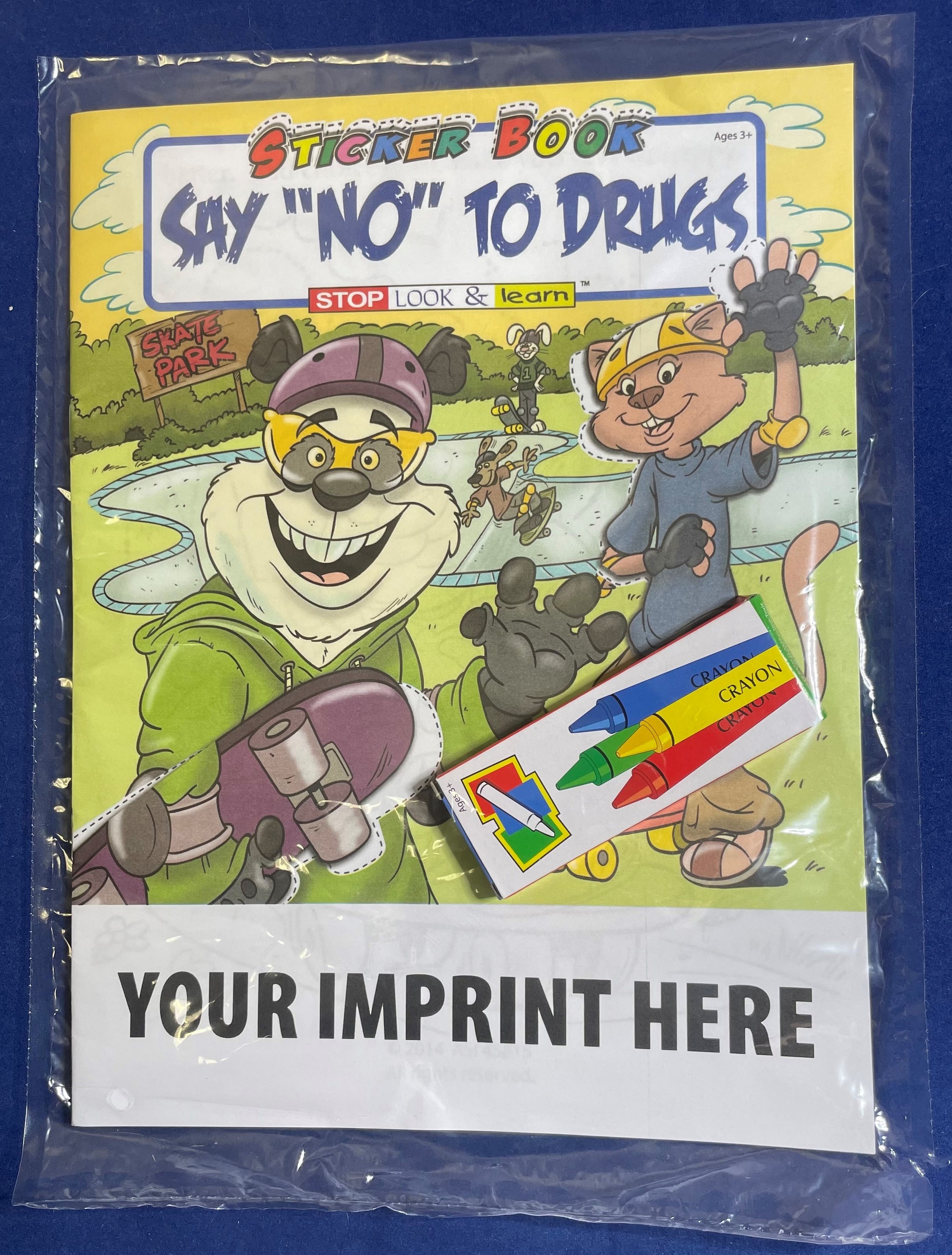 Picture of Say "No" To Drugs Sticker Book Fun Pack