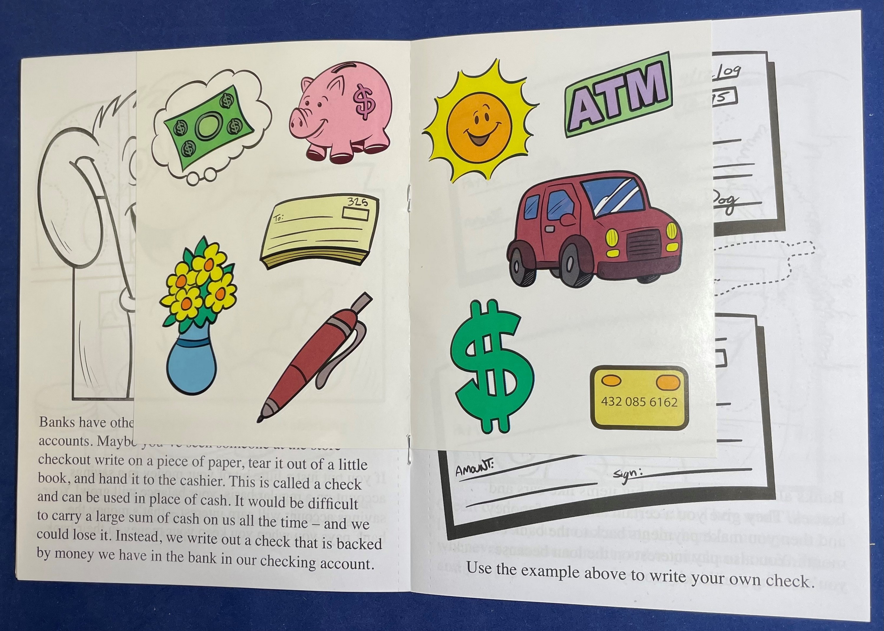 Picture of A Trip to the Bank Sticker Book