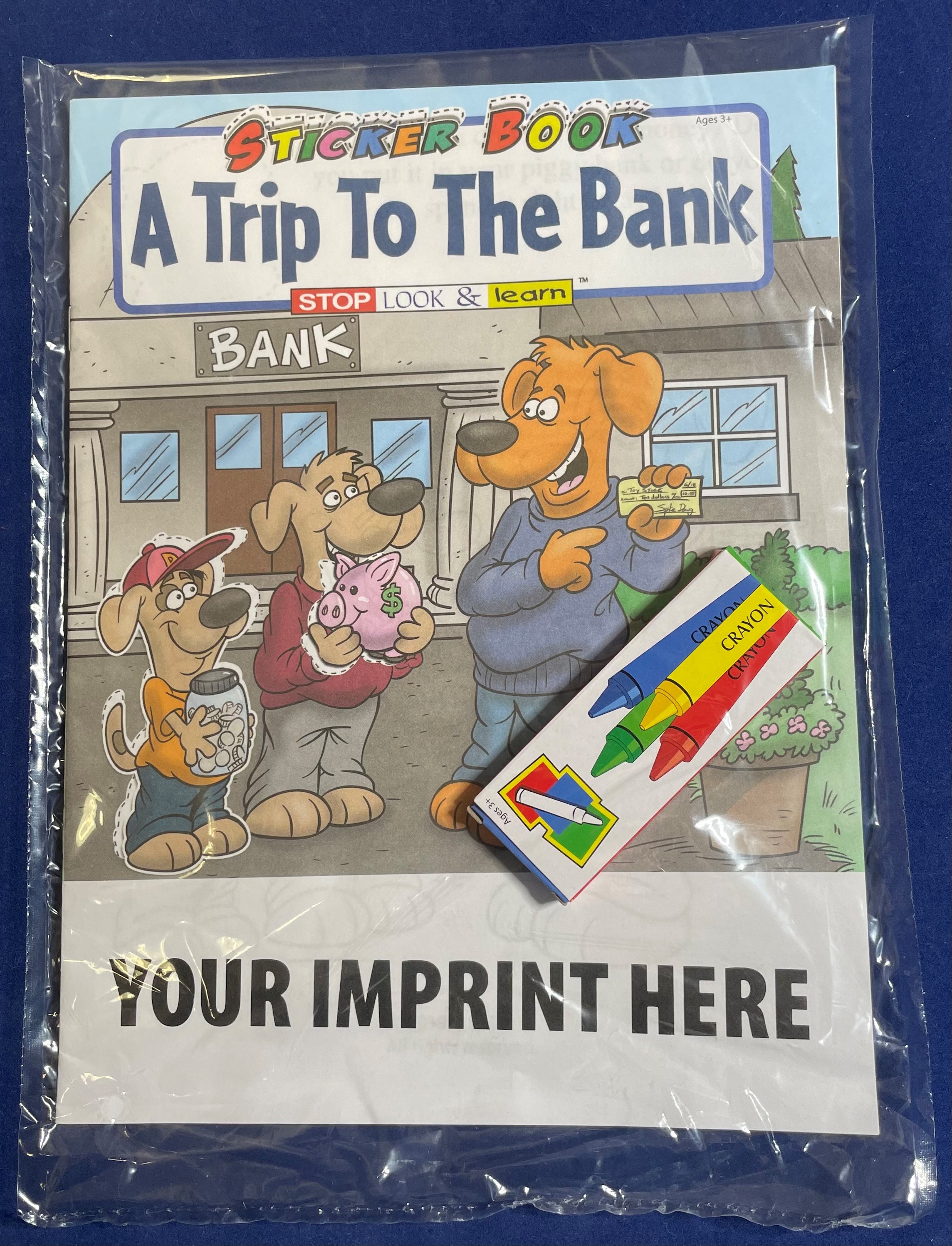 Picture of A Trip to the Bank Sticker Book Fun Pack