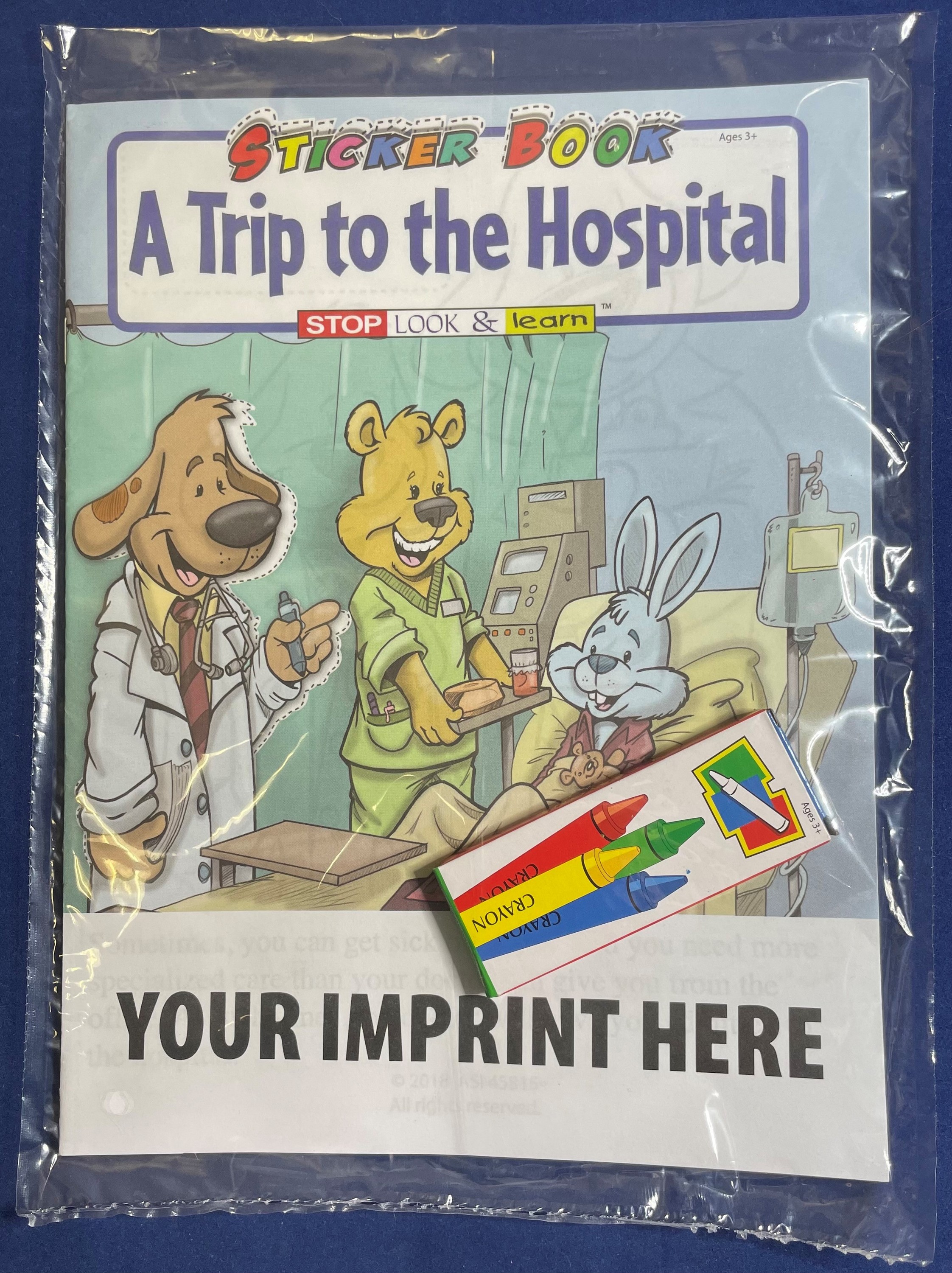 Picture of A Trip to the Hospital Sticker Book Fun Pack