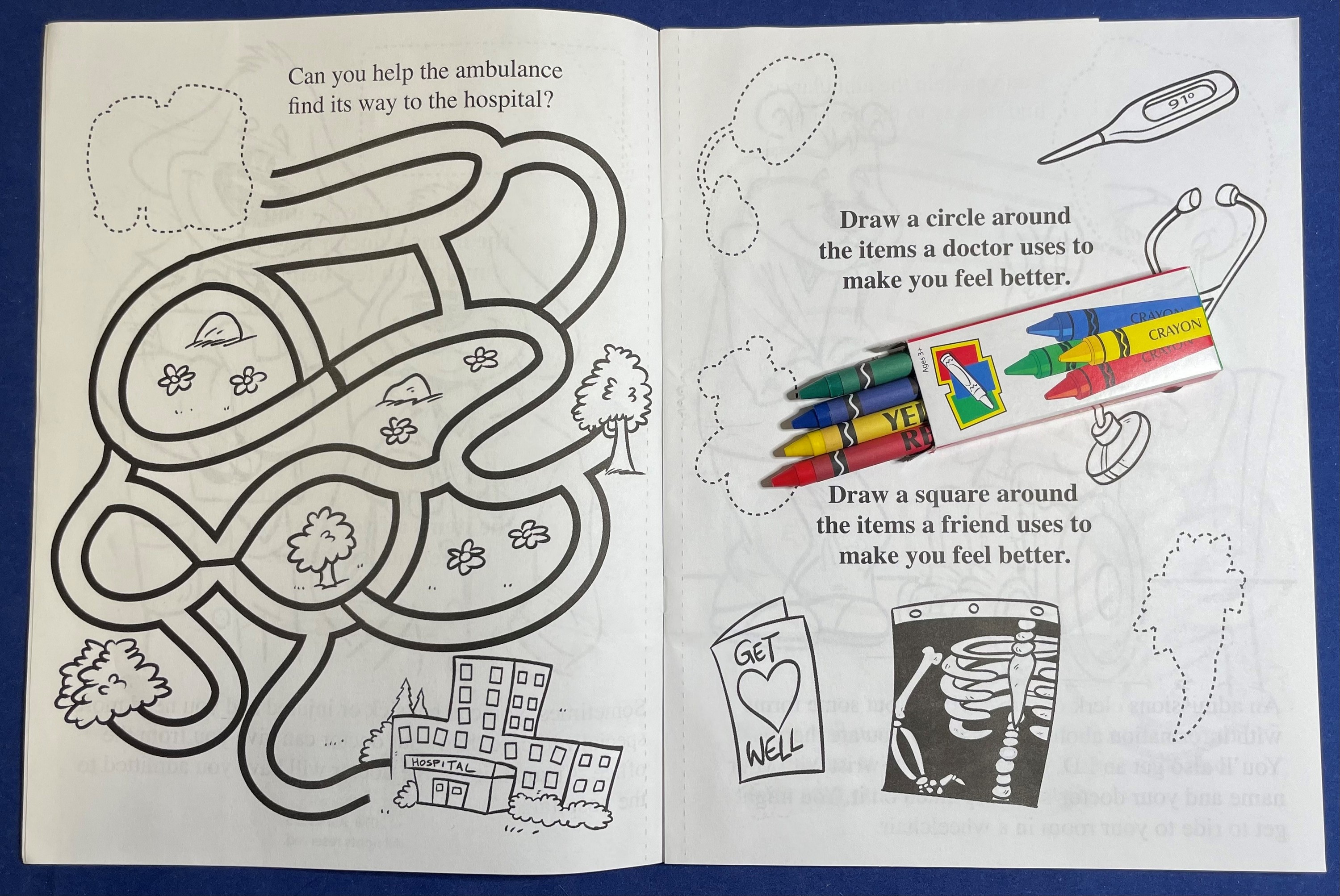 Picture of A Trip to the Hospital Sticker Book Fun Pack