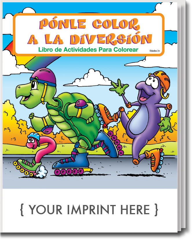 Picture of Fun To Color - Ponle Color A La Diversion Spanish Coloring Book