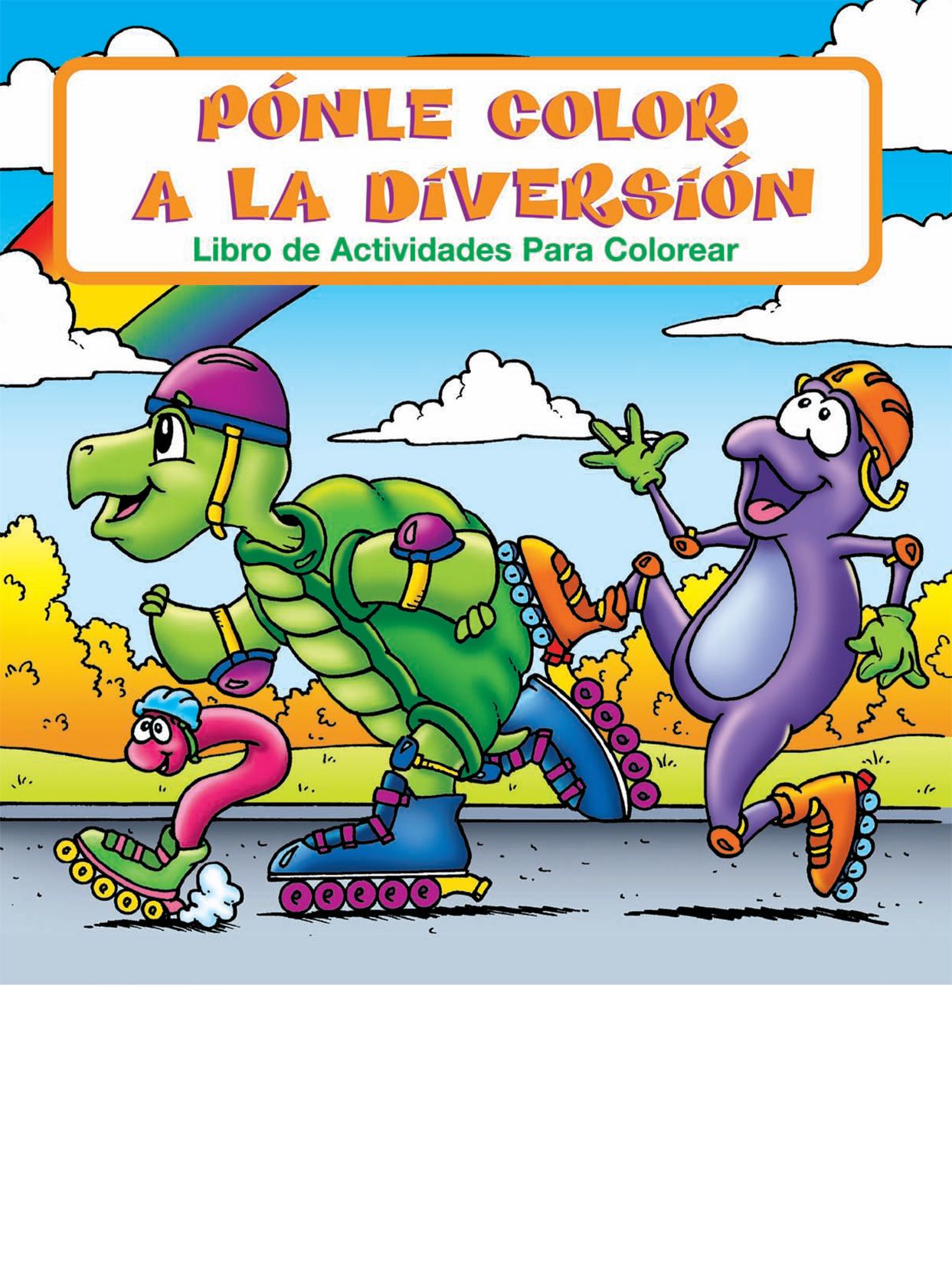 Picture of Fun To Color - Ponle Color A La Diversion Spanish Coloring Book
