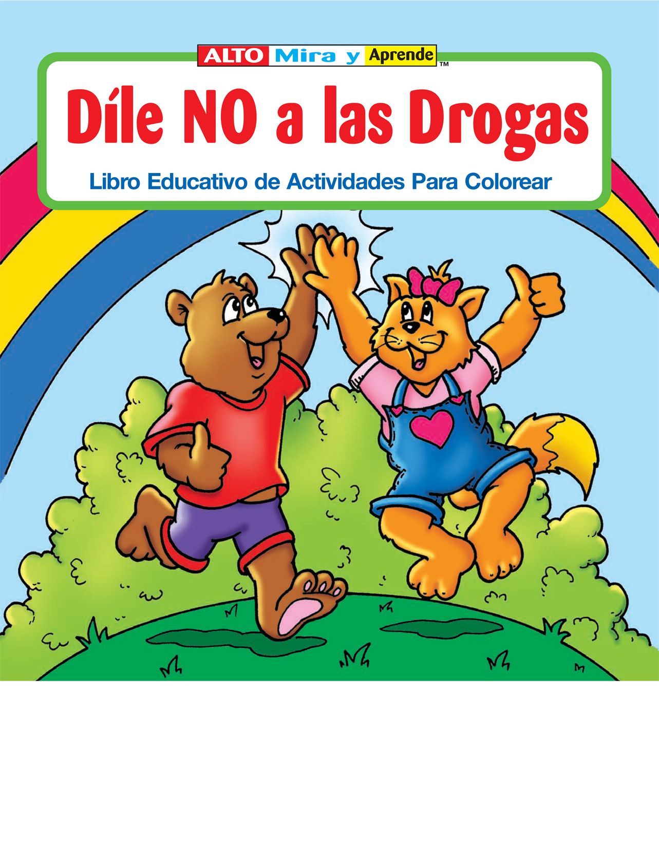 Picture of Stay Drug Free - Dile No A Las Drogas Spanish Coloring Book