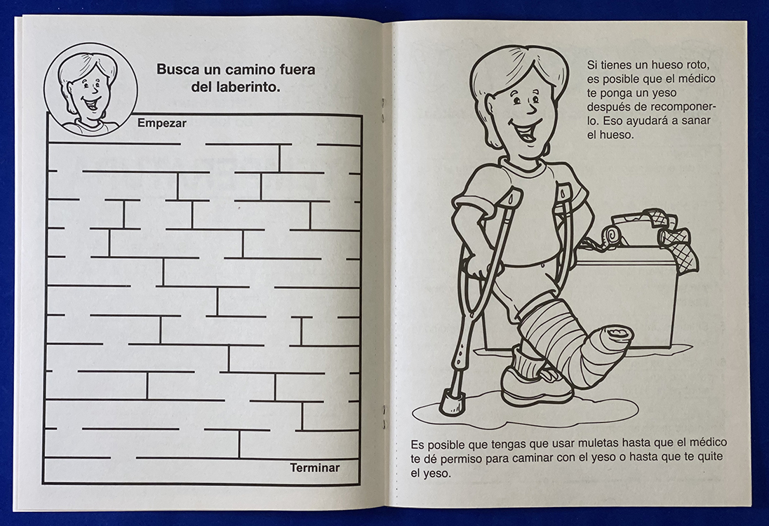 Picture of Your Hospital Cares About You - Tu Hospital Cuida de Ti Spanish Coloring Book