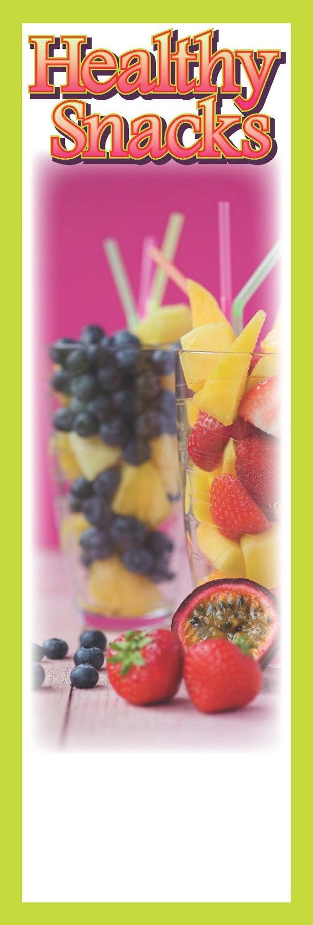 Picture of Healthy Snacks Bookmark