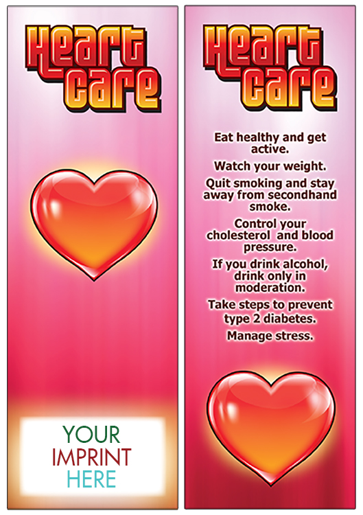 Picture of Heart Care Bookmark