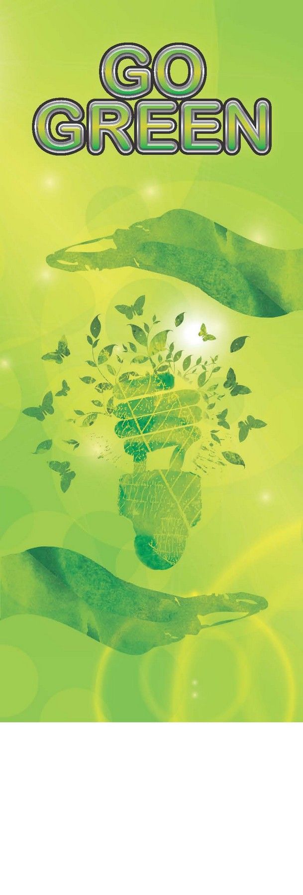 Picture of Go Green Bookmark