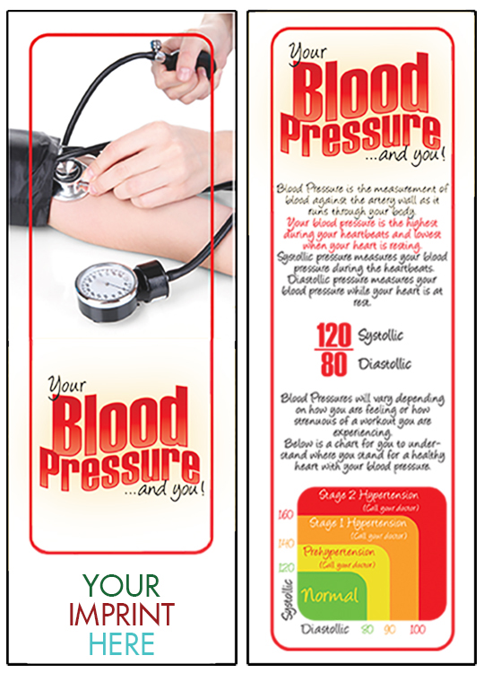 Picture of Your Blood Pressure and You Bookmark