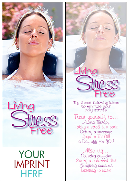 Picture of Living Stress Free Bookmark