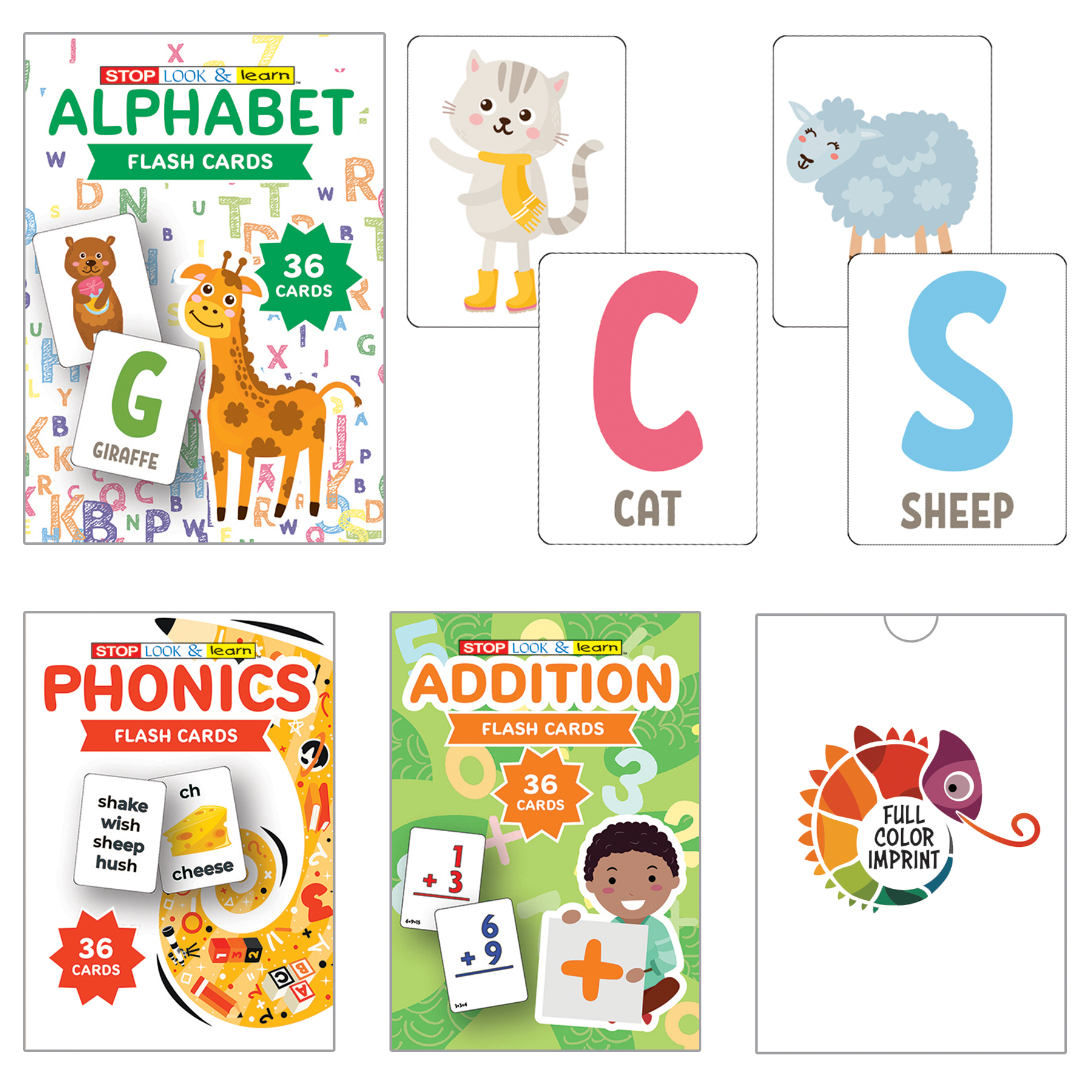 Picture of Educational Flash Card Sets