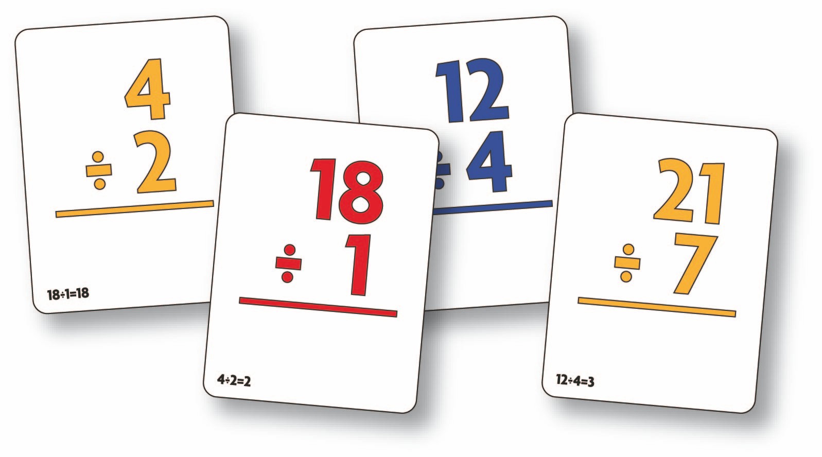 Picture of Flash Card Set - Division