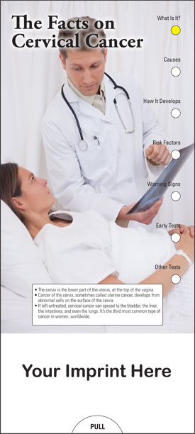 Picture of The Facts on Cervical Cancer Slide Chart