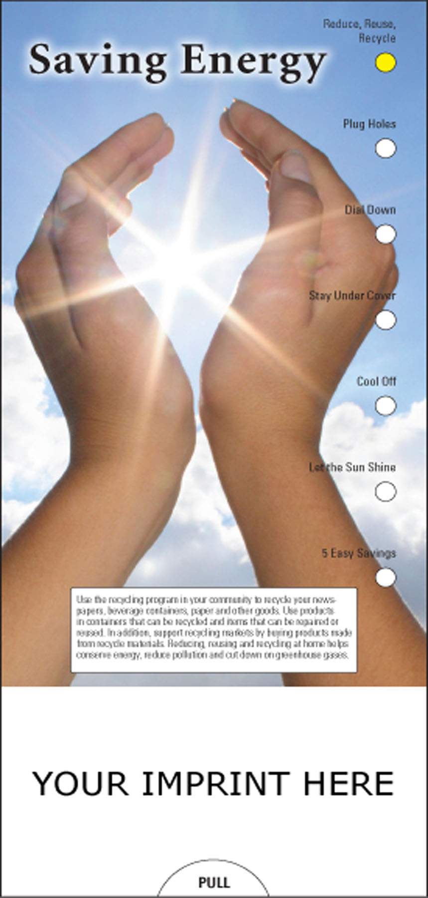 Picture of Saving Energy Slide Chart