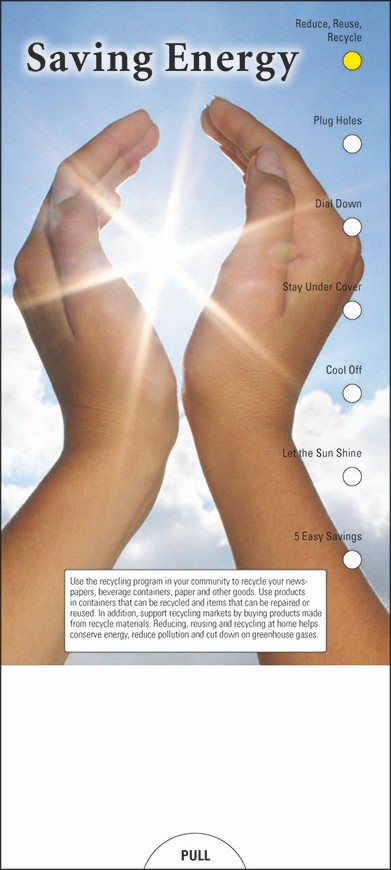 Picture of Saving Energy Slide Chart