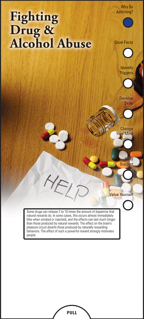 Picture of Fighting Drug & Alcohol Abuse Slide Chart