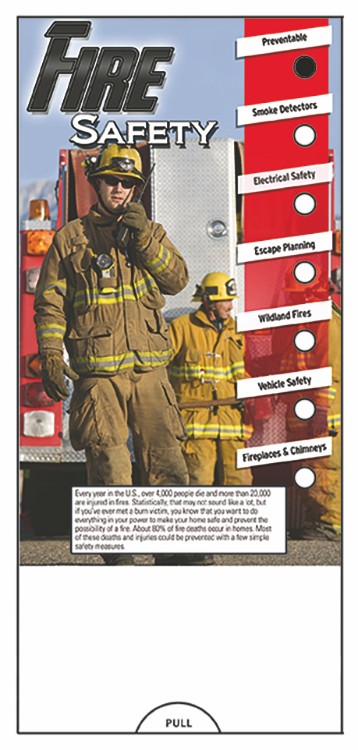 Picture of Fire Safety Slide Chart