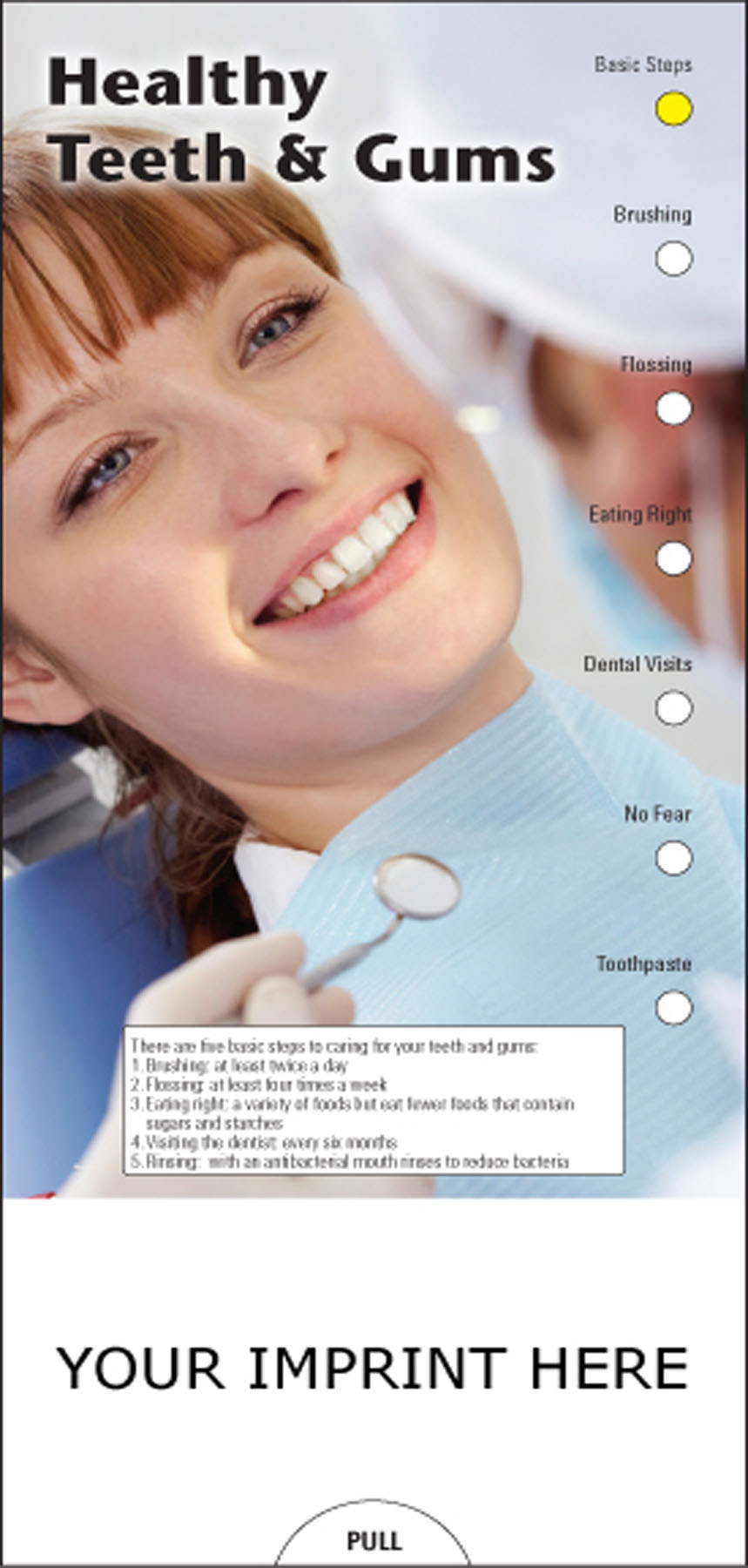 Picture of Healthy Teeth & Gums Slide Chart