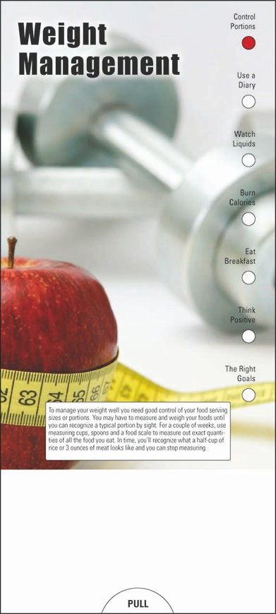 Picture of Weight Management Slide Chart