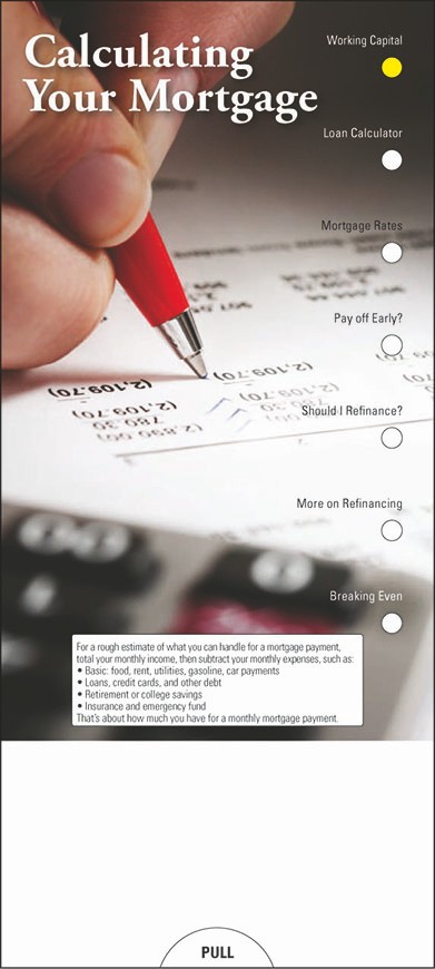 Picture of Calculating Your Mortgage Slide Chart