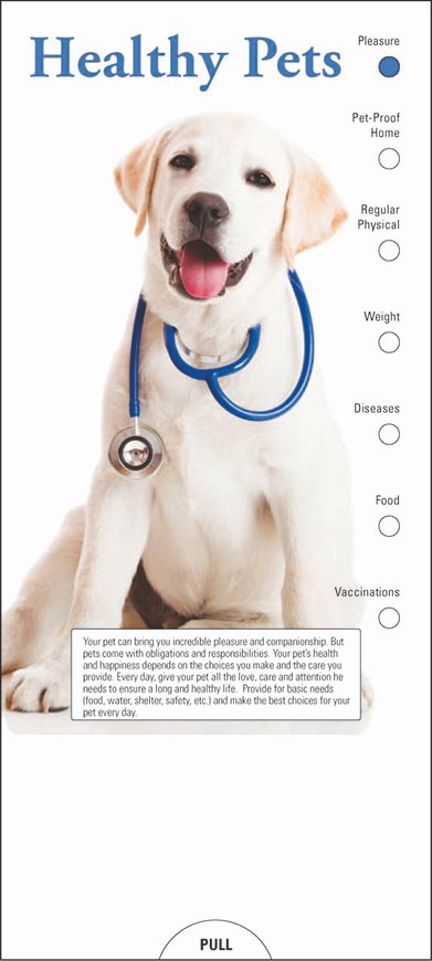 Picture of Healthy Pets Slide Chart