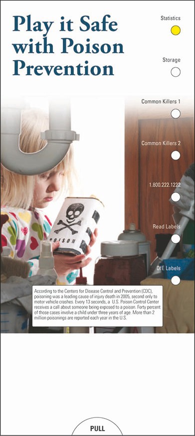 Picture of Play It Safe with Poison Prevention Slide Chart