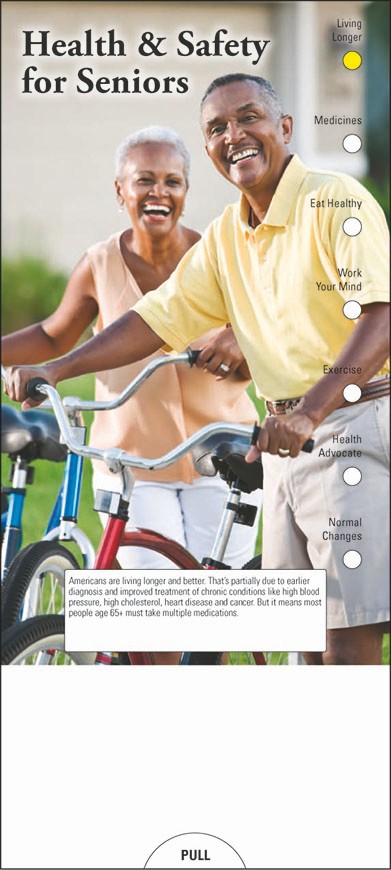 Picture of Health & Safety for Seniors Slide Chart