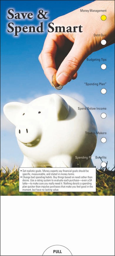 Picture of Save & Spend Smart Slide Chart