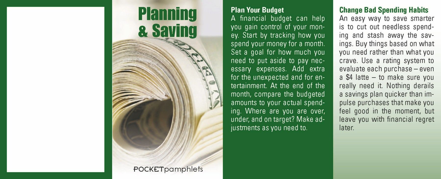 Picture of Planning & Saving Pocket Pamphlet